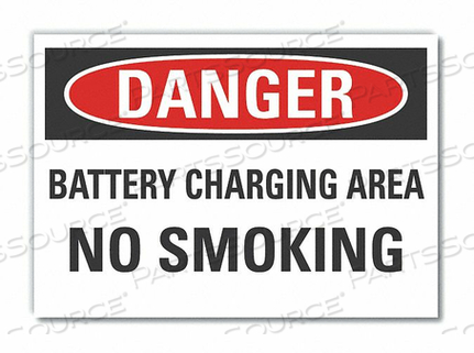 DANGER SIGN 7 W X 5 H 0.001 THICK by Lyle Signs Inc. DANGER SIGN 7 W X 5 H 0.001 THICK by Lyle Signs Inc.