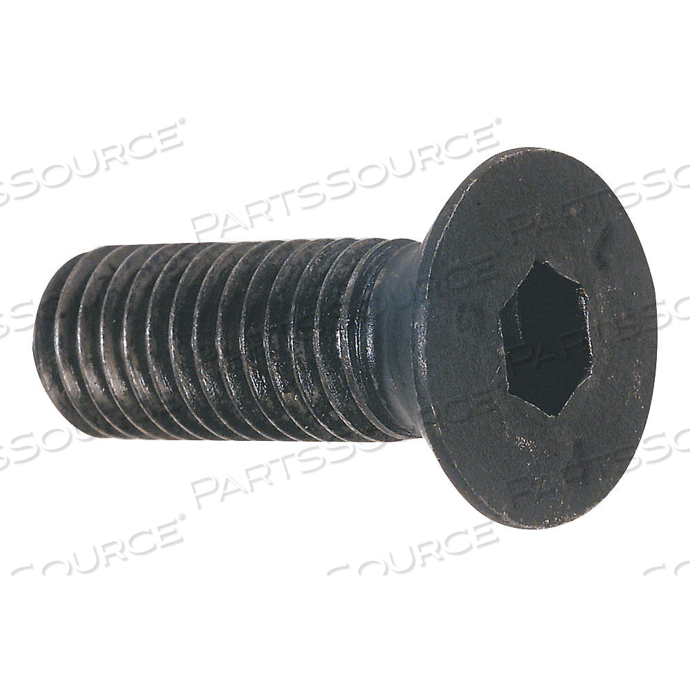 SOCKET FLAT HEAD SCREW, 3/4"-16 THREAD SIZE, 3 IN LG, FLAT, BLACK OXIDE, STEEL, 1/2 IN DRIVE by Approved Vendor