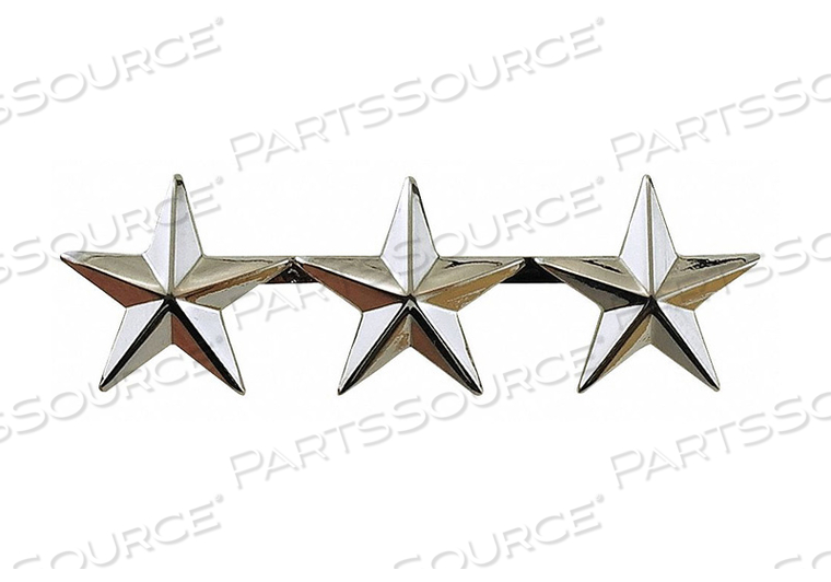 METAL RNK INSIGNIA THREE 5/8 STRS NKL PR by Heros Pride METAL RNK INSIGNIA THREE 5/8 STRS NKL PR by Heros Pride