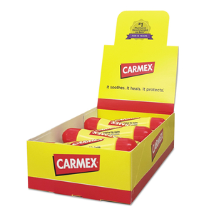 MOISTURIZING LIP BALM, ORIGINAL FLAVOR, 0.35 OZ TUBE, 12/BOX by Carmex