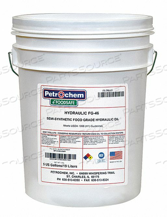 FOOD GRADE SEMISYN HYDRAULIC OIL ISO 46 by Petrochem FOOD GRADE SEMISYN HYDRAULIC OIL ISO 46 by Petrochem