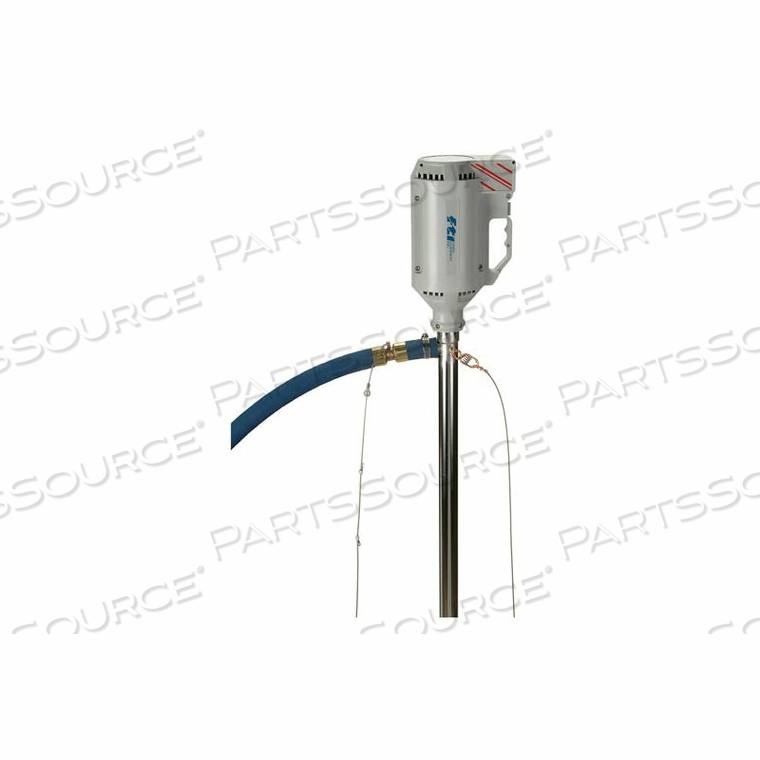 48" DRUM PUMP KIT - STAINLESS PUMP TUBE - EXPLOSION-PROOF 115V MOTOR by FINISH THOMPSON