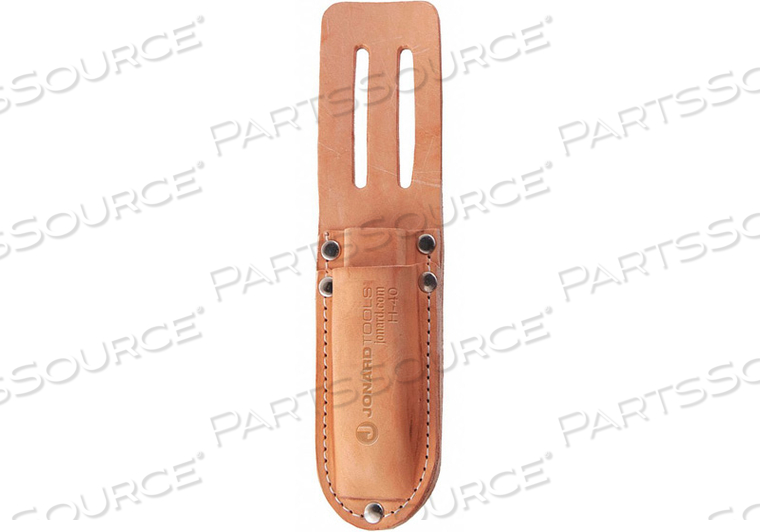 TOOL HOLDER 2 POCKETS LEATHER by Jonard Tools