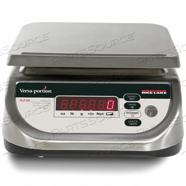 COMPACT BENCH SCALE 3000G/6 LB CAP. by Rice Lake Weighing Systems