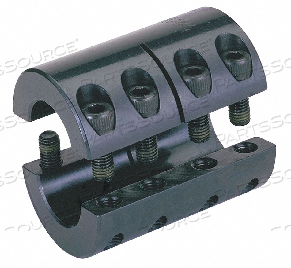 RIGID SHAFT COUPLING CLAMP 4-7/8 L by Ruland Manufacturing Inc. RIGID SHAFT COUPLING CLAMP 4-7/8 L by Ruland Manufacturing Inc.