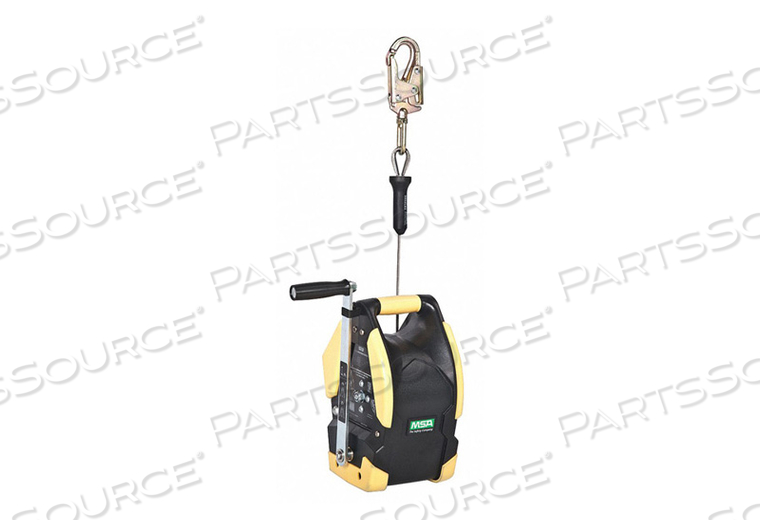 CONFINED SPACE WINCH 65 FT. SS by MSA Safety Sales, LLC CONFINED SPACE WINCH 65 FT. SS by MSA Safety Sales, LLC