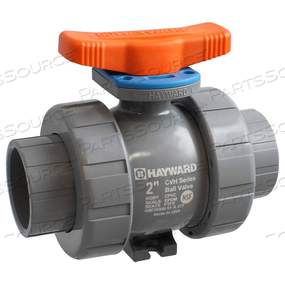 CPVC CVH SERIES BALL VALVE 1 IN PIPE by Hayward