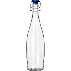 WATER BOTTLE WITH WIRE LID 33-7/8 OZ., 6 PACK by Libbey Glass
