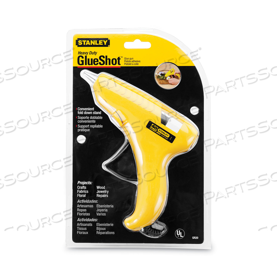 GLUE GUN HOT MELT 30 WATT 0.45 IN CAP by Stanley