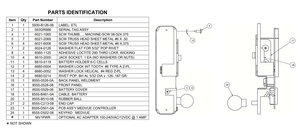 6 X C-CELL BATTERY HOLDER by Detecto Scale / Cardinal Scale