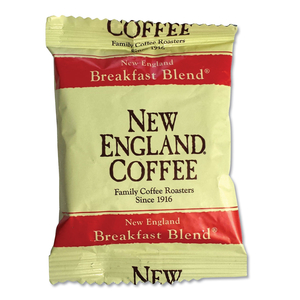 COFFEE PORTION PACKS, BREAKFAST BLEND, 2.5 OZ PACK, 24/BOX by New England Coffee