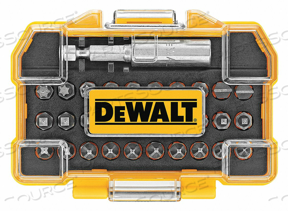 SCREWDRIVER BIT SET 31 PIECES 1/4 SHANK by DeWalt