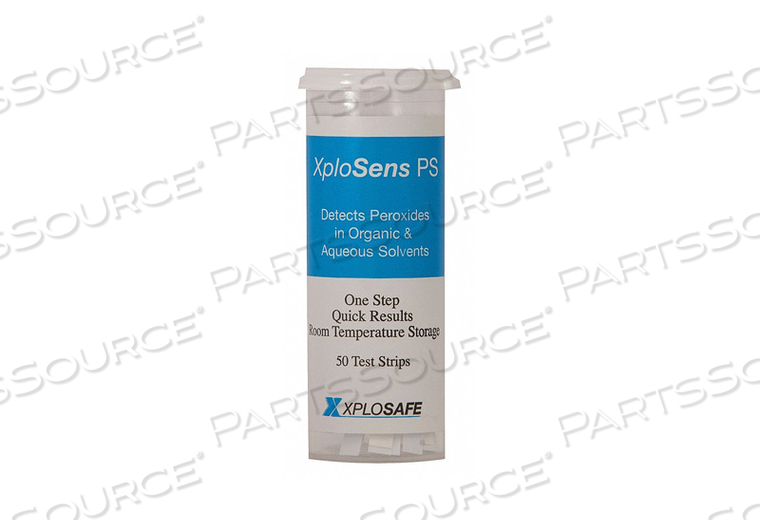 PEROXIDE DETECTION TEST STRIPS PK50 by XploSafe