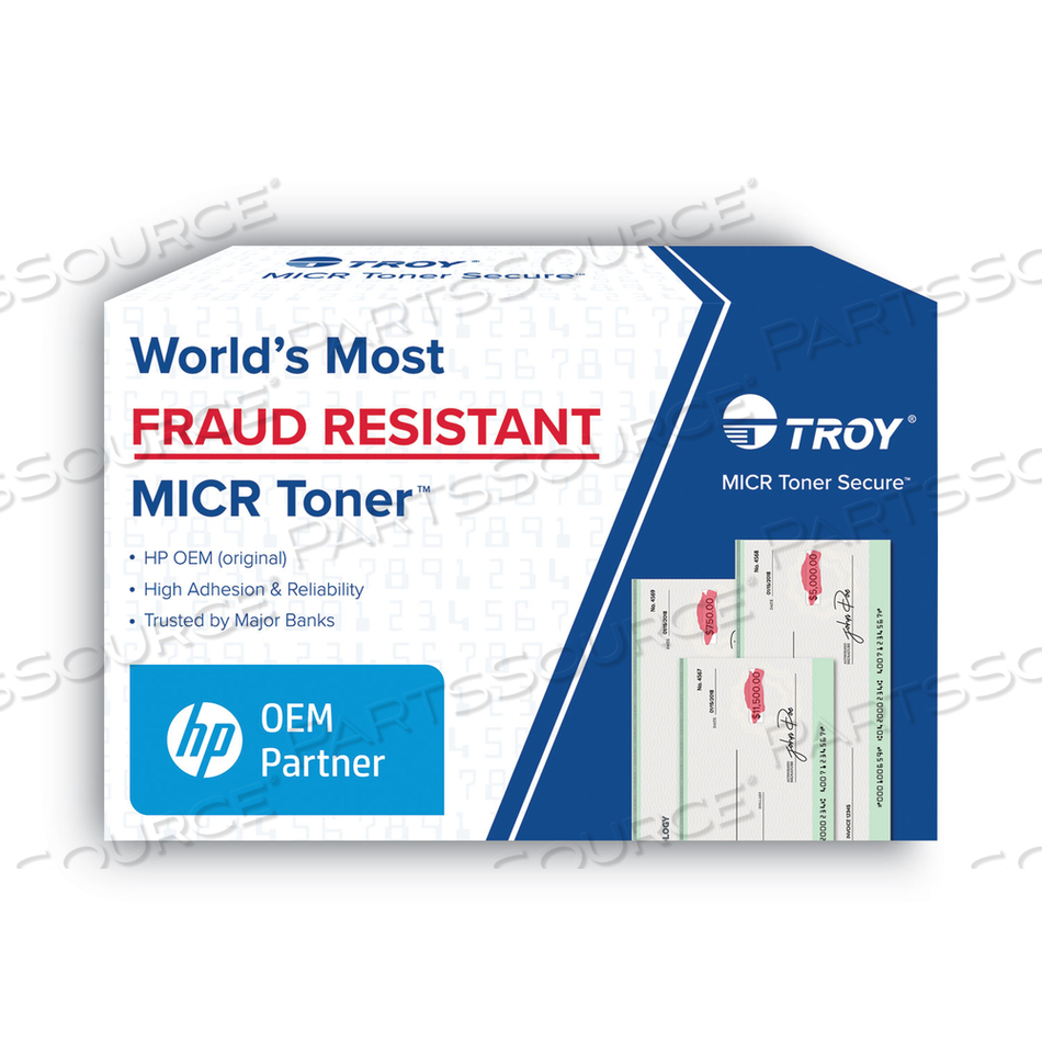 02CF258X001 258X HIGH-YIELD, MICR TONER SECURE, ALTERNATIVE FOR HP CF258X, BLACK by Troy