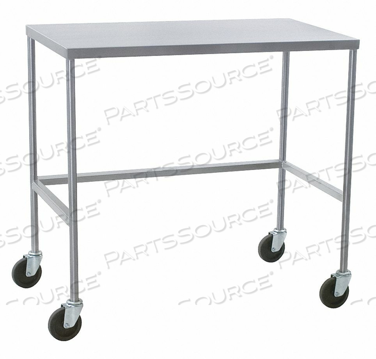 MOBILE INSTRUMENT TABLE SS 20X16X34 by Eagle Group MOBILE INSTRUMENT TABLE SS 20X16X34 by Eagle Group