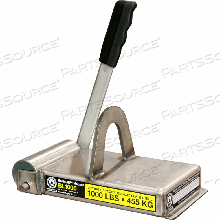 BASICLIFT LIFTING MAGNET 1000 LBS. CAPACITY by Mag-Mate BASICLIFT LIFTING MAGNET 1000 LBS. CAPACITY by Mag-Mate