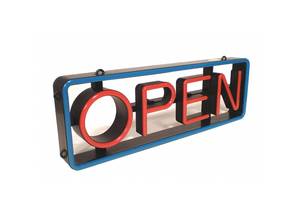 LED OPEN SIGN 27-3/4 L 2-3/4 W by CM Global