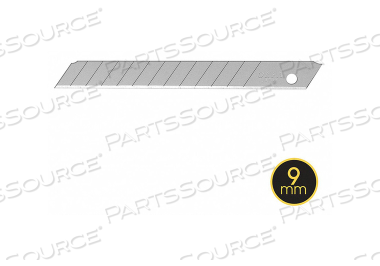 SNAP-OFF UTILITY BLADE 9MM W PK10 by Olfa SNAP-OFF UTILITY BLADE 9MM W PK10 by Olfa