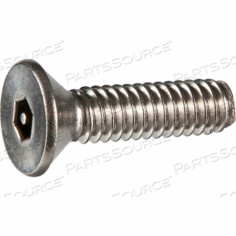 1/4-20 X 1-1/2" TAMPER-PROOF SECURITY CAP SCREW - FLAT SOCKET HEAD - 18-8 STAINLESS STEEL - 50 PK by Tamperproof Screw Company, Inc.