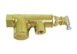 PILOT VALVE 3/8 IN INLET SIZE BRASS by Conrader