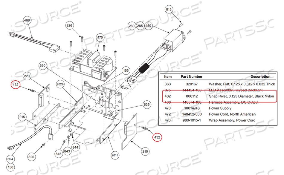 SNAP RIVET by CareFusion Alaris / 303 SNAP RIVET by CareFusion Alaris / 303