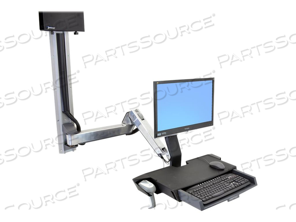 SV SIT-STAND COMBO EXTENDER (POLISHED ALUMINUM) by Ergotron, Inc.