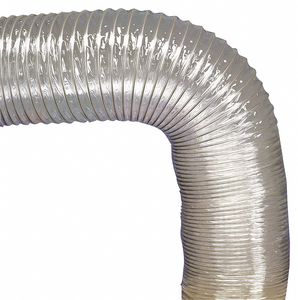 DUCTING HOSE 6 ID X 25 FT L PVC by Hi-Tech Duravent