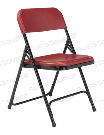 FOLDING CHAIR PLASTIC 29-1/2IN H PK4 by National Public Seating