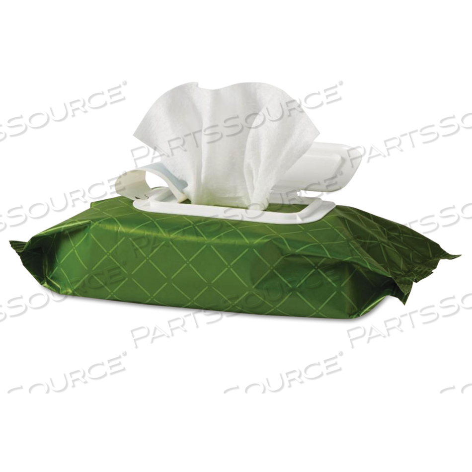 FITRIGHT SELECT PREMIUM PERSONAL CLEANSING WIPES, 8 X 12, FRAGRANCE-FREE, WHITE by Medline Industries, Inc.