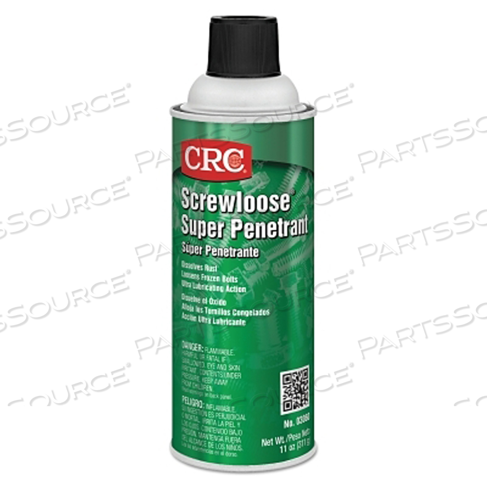 SCREWLOOSE SUPER PENETRANTS - 11 OZ - AEROSOL CAN by CRC Industries