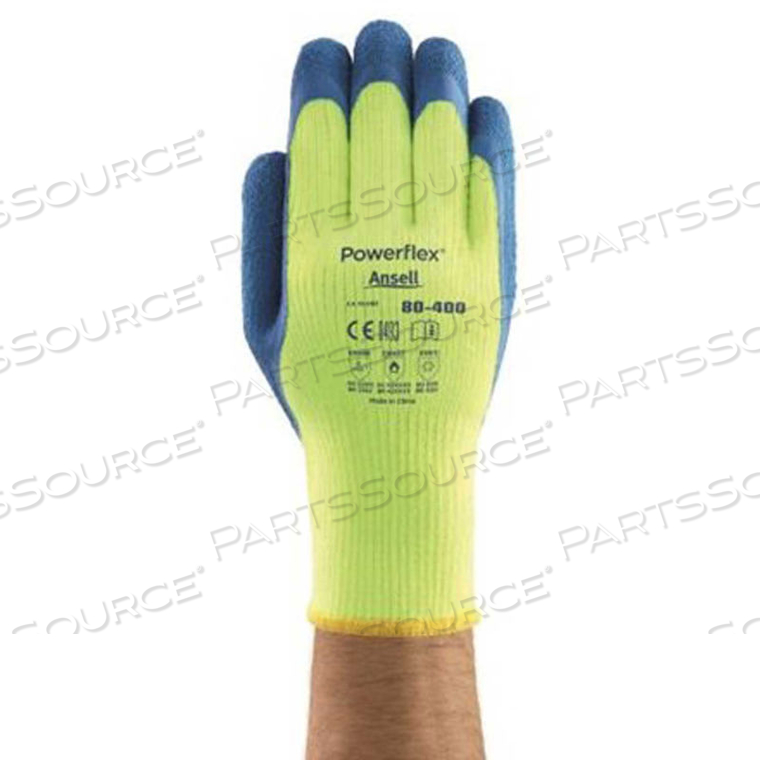 INSULATED LATEX COATED GLOVES, ANSELL 80-400-7, 1-PAIR 