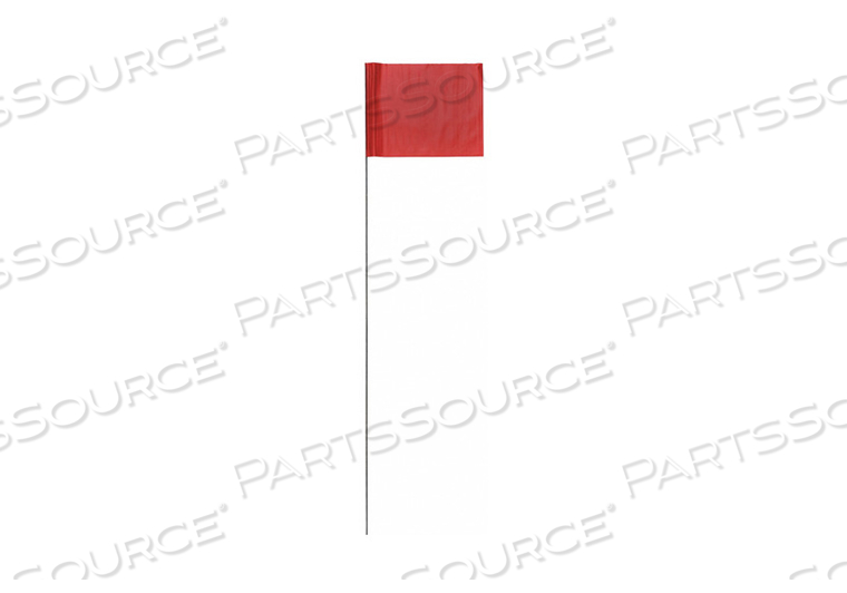 MARKING FLAG RED BLANK PVC PK100 by Presco MARKING FLAG RED BLANK PVC PK100 by Presco