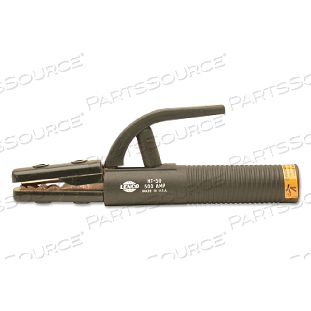 LE AF/HT ELECTRODE HOLDER, 500 A, FOR 4/0 CABLE, 3/8 IN CAPACITY, 10-1/2 IN L by Lenco