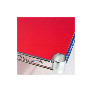 PVC SHELF LINERS 24 X 60, RED (2 PACK) by Chadko LLC