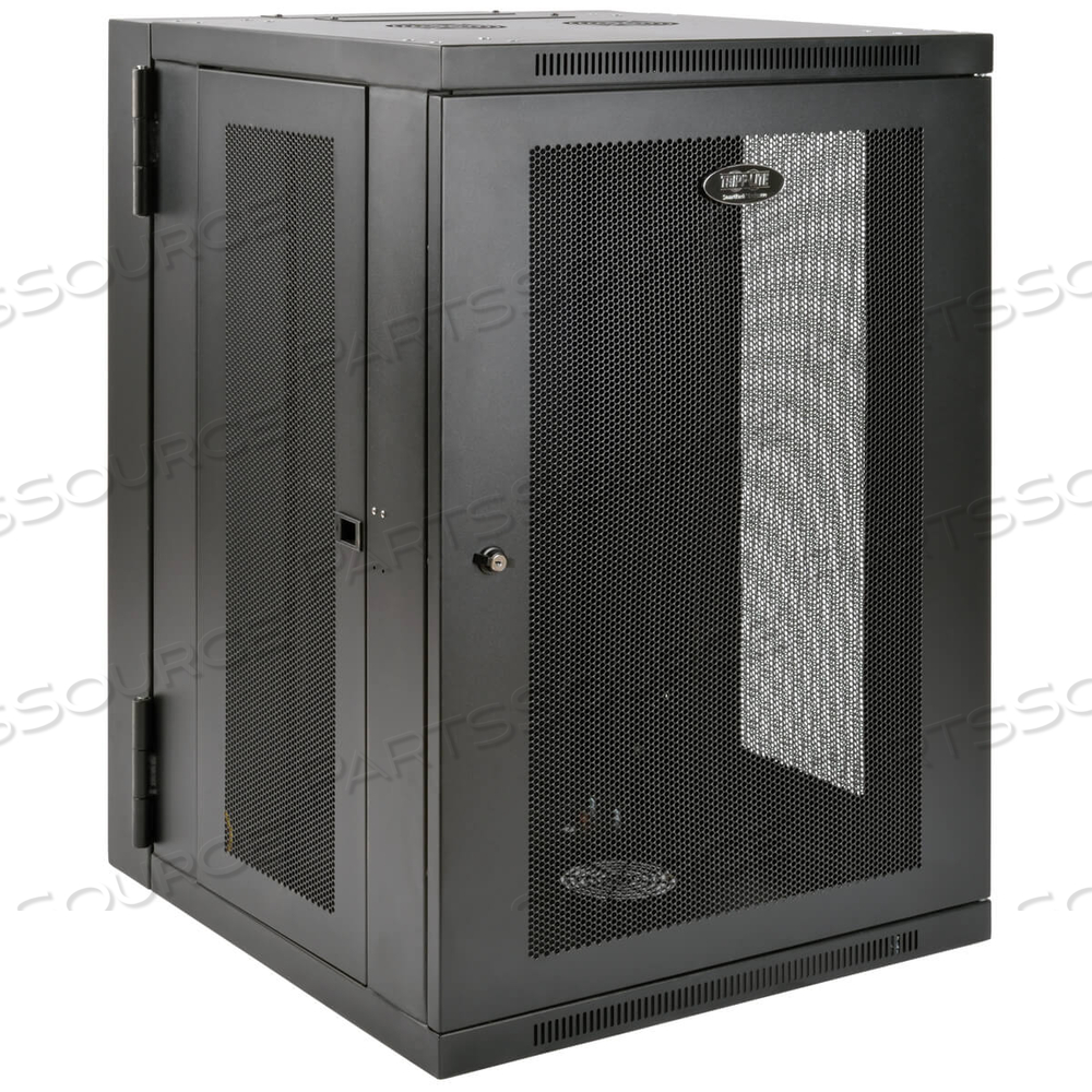18U UPS-DEPTH WALL-MOUNT RACK ENCLOSURE CABINET, HINGED BACK by Tripp Lite 18U UPS-DEPTH WALL-MOUNT RACK ENCLOSURE CABINET, HINGED BACK by Tripp Lite
