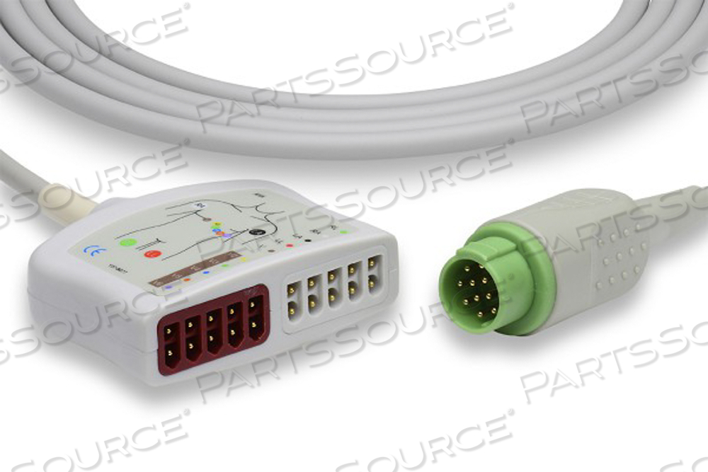 FUKUDA DENSHI COMPATIBLE ECG TRUNK CABLE 