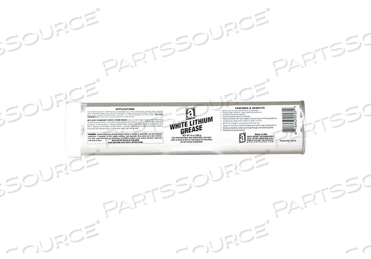BEARING GREASE 14 OZ WHITE by Anti-Seize Technology BEARING GREASE 14 OZ WHITE by Anti-Seize Technology