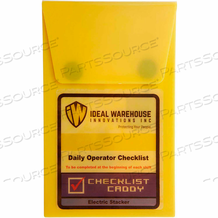 IDEAL WAREHOUSE ELECTRIC STACKER CHECKLIST CADDY by Ironguard