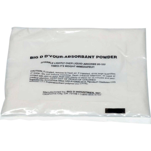 D'VOUR ABSORBENT POWDER 1.5 OZ. BAGS by Big D