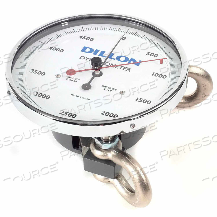 AP MECHANICAL DYNAMOMETER, 10" DIAL, 10,000 LB X 50 LB by Dillon Equipment Company