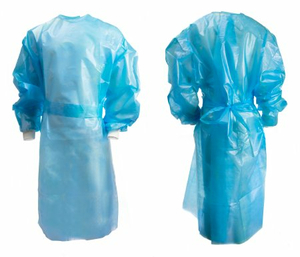 CHEMOTHERAPY PROCEDURE GOWN LARGE BLUE NONSTERILE AAMI LEVEL 2 / ASTM D6978 DISPOSABLE (10 PER BAG) by McKesson CHEMOTHERAPY PROCEDURE GOWN LARGE BLUE NONSTERILE AAMI LEVEL 2 / ASTM D6978 DISPOSABLE (10 PER BAG) by McKesson