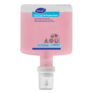 SOFT CARE ALL PURPOSE FOAM FOR INTELLICARE DISPENSERS, FLORAL, 1.3 L CARTRIDGE by Diversey SOFT CARE ALL PURPOSE FOAM FOR INTELLICARE DISPENSERS, FLORAL, 1.3 L CARTRIDGE by Diversey