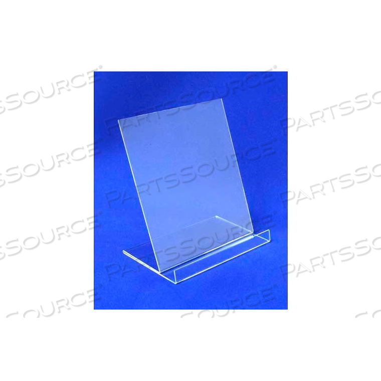 ACRYLIC SINGLE FOLDED SHIRT DISPLAY, 10"W X 6-1/4"D X 11-1/4"H, CLEAR 