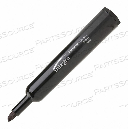 PERMANENT CHISEL MARKERSBLACK PK12 by Integra
