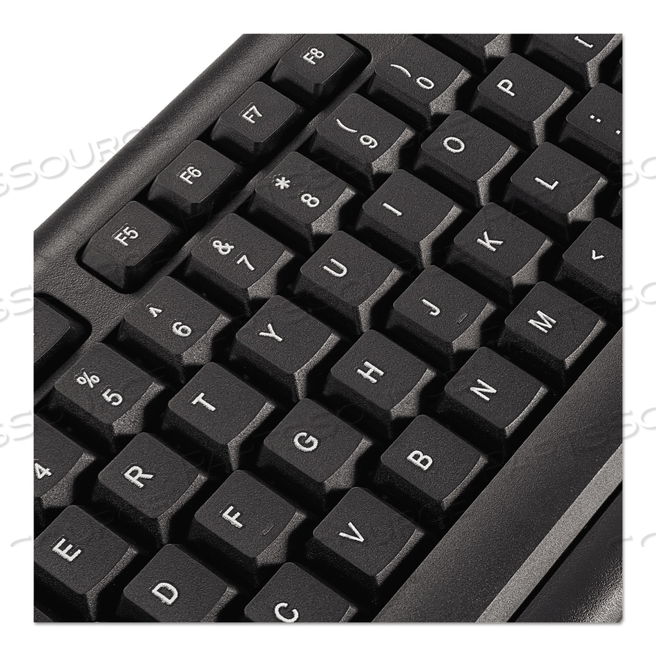 SLIMLINE KEYBOARD, USB, BLACK 