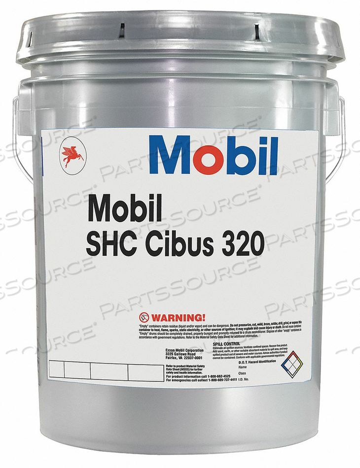 MOBIL SHC CIBUS 320 SYN FOOD GRADE 5 GAL by Mobil