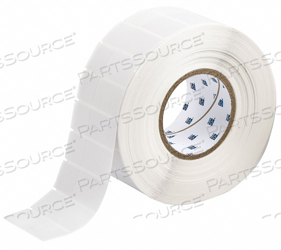 LABEL WHITE/TRANSLUCENT BLANK POLYESTER by Brady Americas