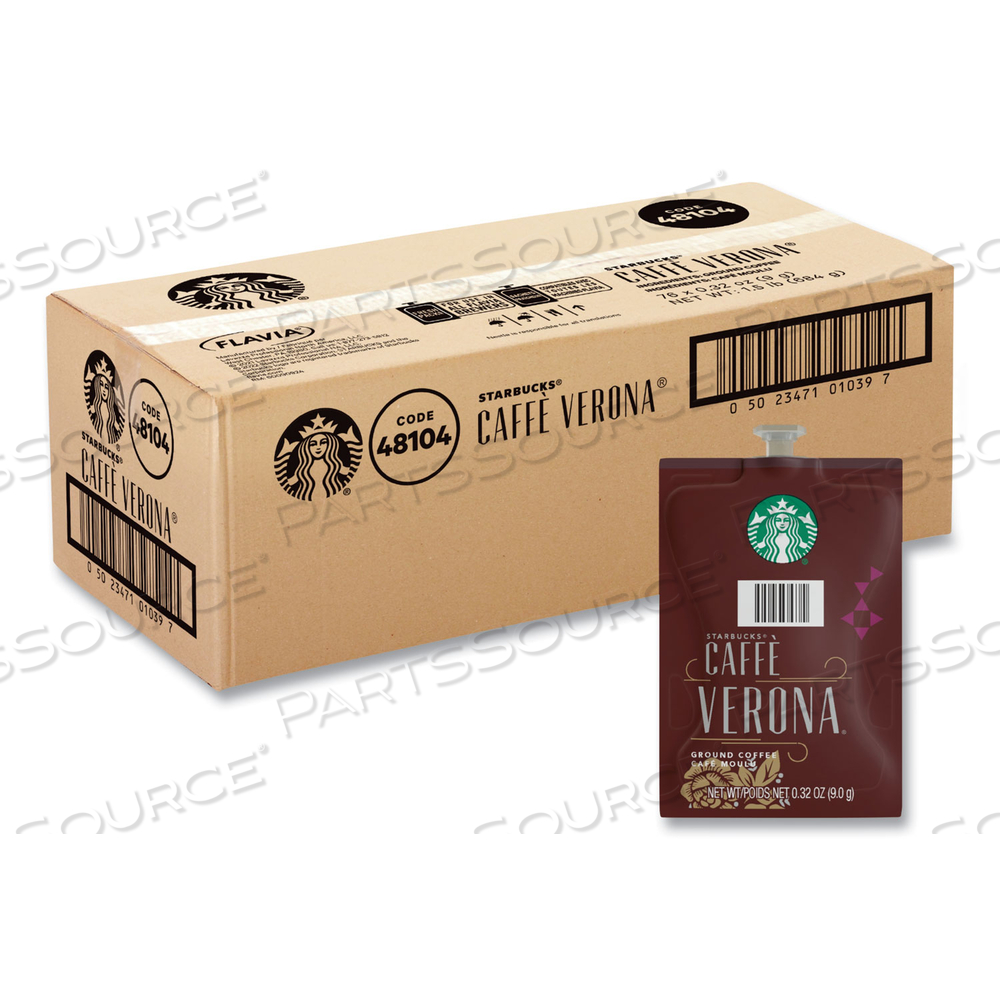 STARBUCKS CAFFE VERONA COFFEE FRESHPACK, CAFFE VERONA, 0.32 OZ POUCH by FLAVIA