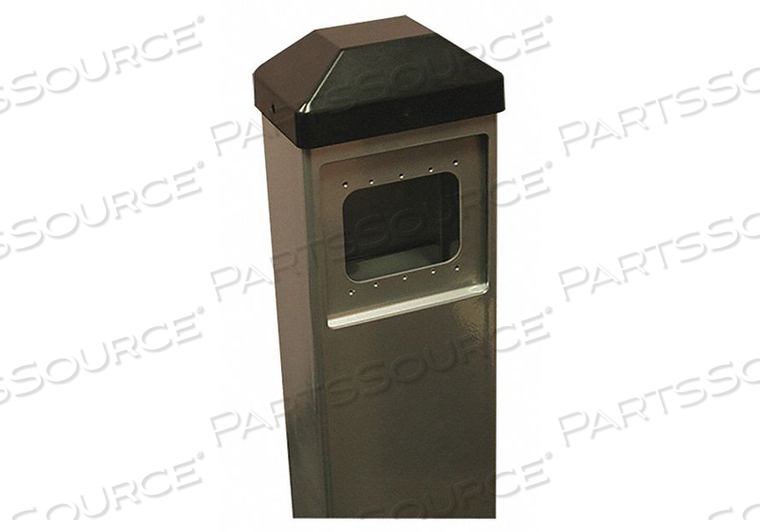 BOLLARD PLASTIC SURFACE MOUNT BRONZE by BEA
