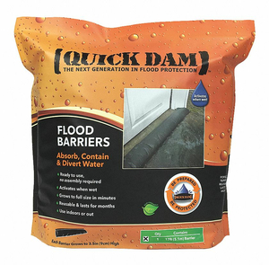 WATER ACT FLOOD BARRIER 9 WX17FT.L by Quick Dams